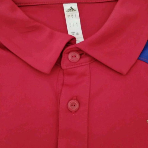 Casertana FC polo shirt, Adidas, size L, short sleeves