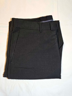 Joop! men's striped suit pants size L like new, 100% virgin wool