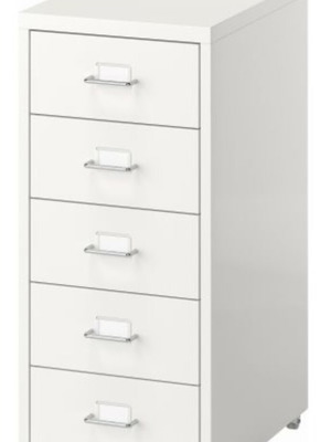 Helmer drawer unit with wheels, like new, 28x69 cm