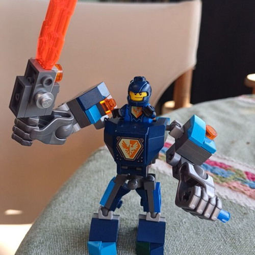 Lego Nexo Knights 70362 used, missing shield, with manual no box