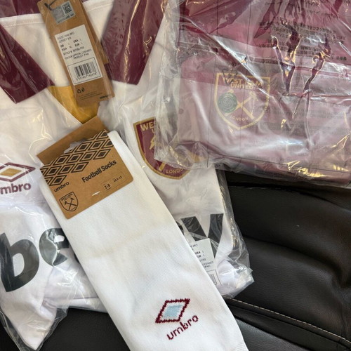 West Ham third official jersey 2024/25 new, set with shorts and socks