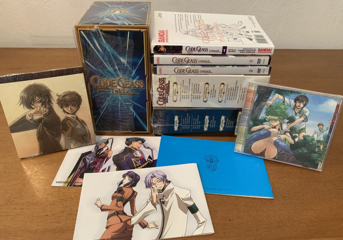Code Geass DVD Manga Artbook CD… - € 449,95 - Vendora.cy
