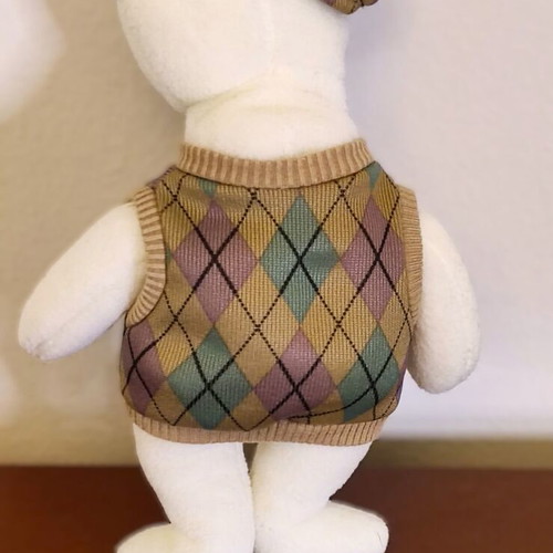 Ty Tour Teddy PGA Golf Bear plush toy like new