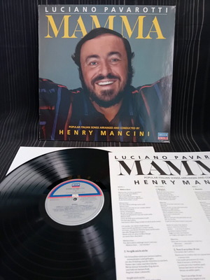 Luciano Pavarotti Mamma vinyl used, classical music