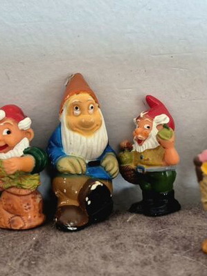Νάνοι Kinder μεταχειρισμένοι, δεκαετίας 90, κεραμικό σετ