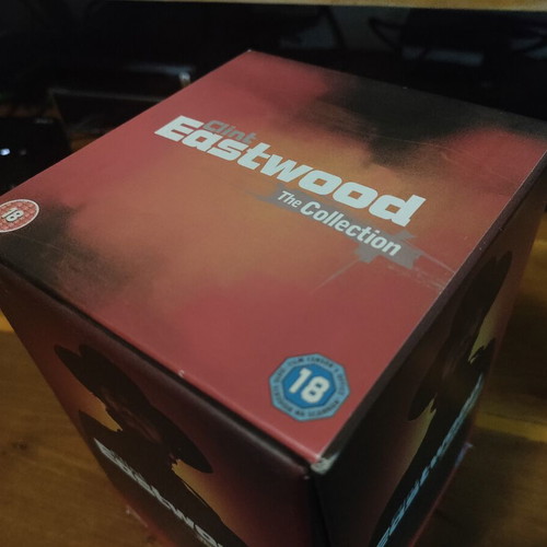 Clint Eastwood The Collection DVD boxset like new with Greek subtitles