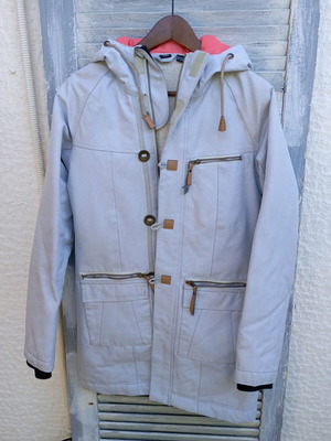 Parkas jacket gray size S like new