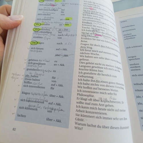 Grundstufen Grammatik German language book used