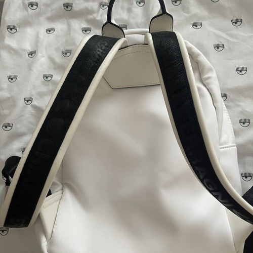 Chiara Ferragni Flirting Backpack like new, white