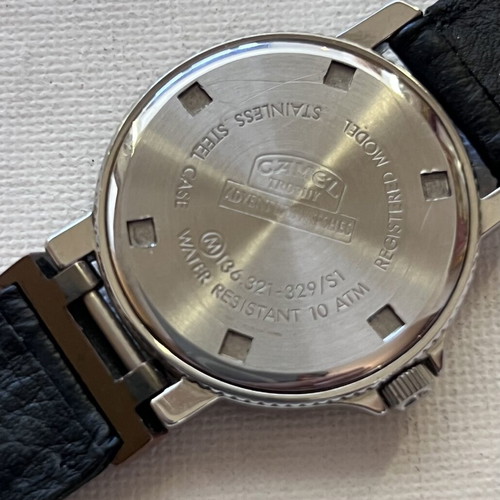 Camel Active 34mm Adventure Vintage Watch like new, black