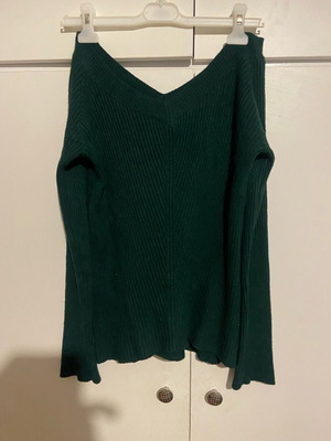 Winter women's blouse like new, green, size M