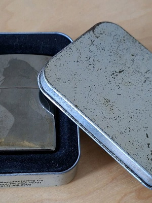 Αναπτήρας Zippo Windy 2006 σαν καινούργιος με μεταλλικό κουτί