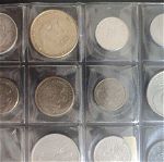 104 συλλεκτικά νομίσματα από Ελλάδα και άλλες χώρες.