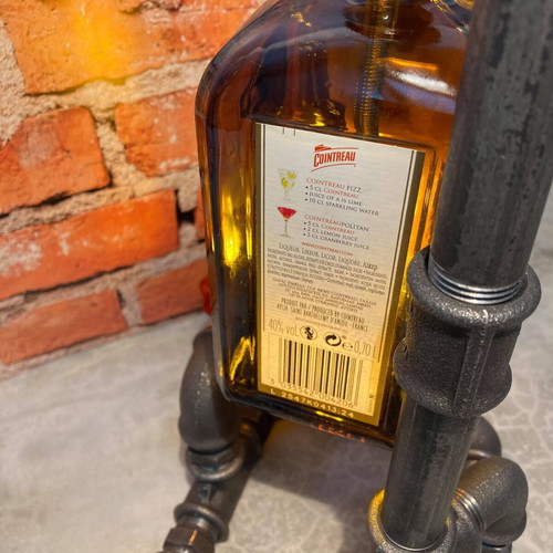 Φωτιστικό γραφείου Cointreau βιομηχανικού στυλ από σιδερένιους σωλήνες
