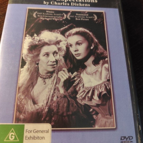 Great Expectations DVD used, romantic drama with subtitles