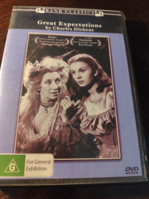 Great Expectations DVD used, romantic drama with subtitles
