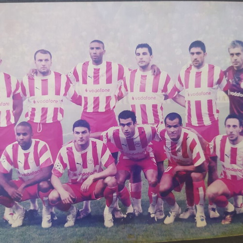 Olympiacos authentic photo like new