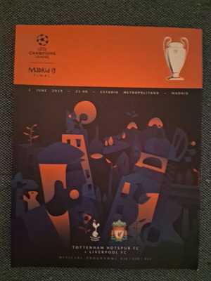 Champions League Final 2020 like new, Liverpool vs Tottenham
