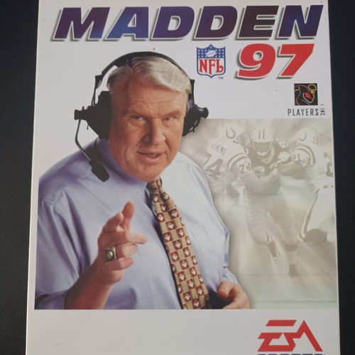 Madden NFL 97 Big Box used, PC case only