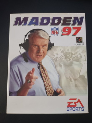 Madden NFL 97 Big Box used, PC case only