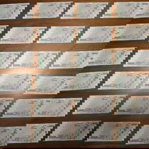 Χαρτονομίσματα 10000 δραχμών σετ 24 τεμαχίων, σαν καινούργια, σειρά Α έως Ω