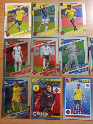 Panini Donruss Road to World Cup Qatar 2022 cards new, set of 11