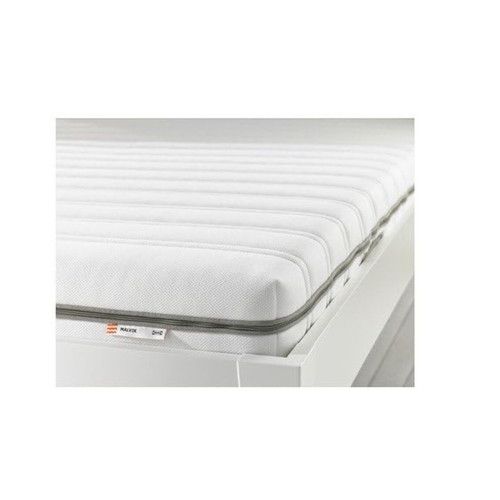 Fabric bed 180x210 with IKEA MALVIK mattress 160x200, complete set