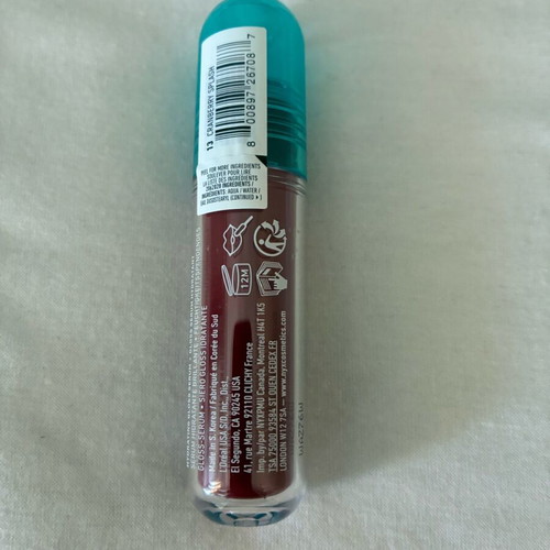 NYX Lip I.V. Hydrating Gloss Stain, shade 13 Cranberry Splash