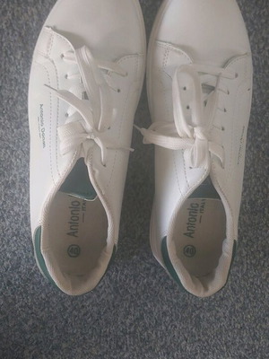 Antonio Shoes men's sneakers white size 40 new