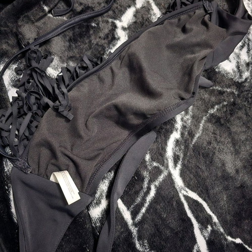 Swimwear top like new, size S, black