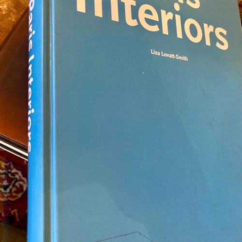 Paris Interiors photo book used with Parisian home interiors