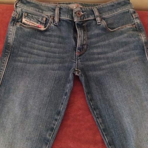 Diesel jeans No 25, straight fit, blue, size XS