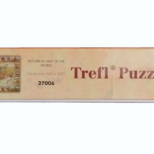 Puzzle Claes Janszoon Visscher Historical Map of the World Trefl 2000 new