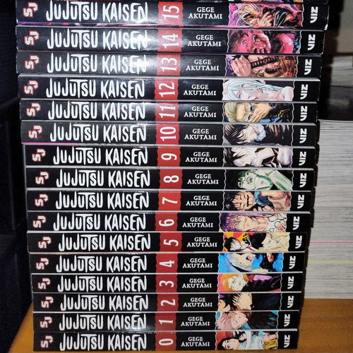 Jujutsu Kaisen manga collection volumes 1-15, English