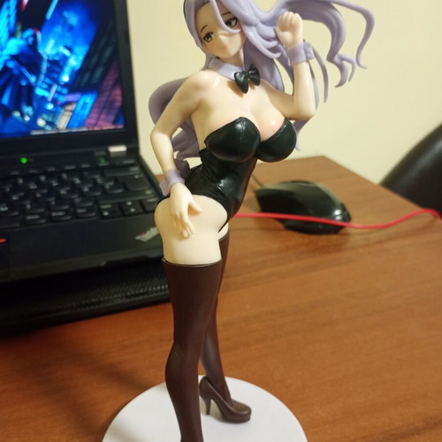 Ecchi Anime Figures like new, Beatrice Bunny Girl and Asuna Bikini