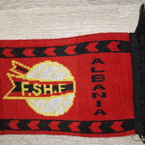 Albania National Team Fan Scarf like new