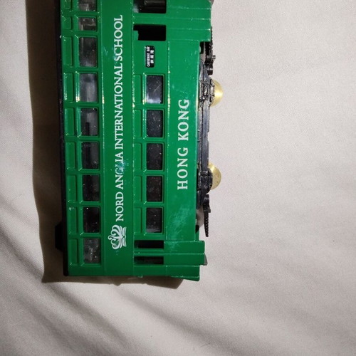 Hong Kong double-decker tram model toy used, Nord Anglia International School
