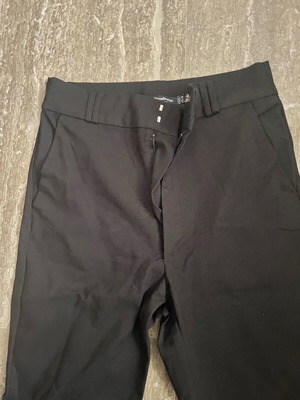 Stradivarius black pants like new, size S