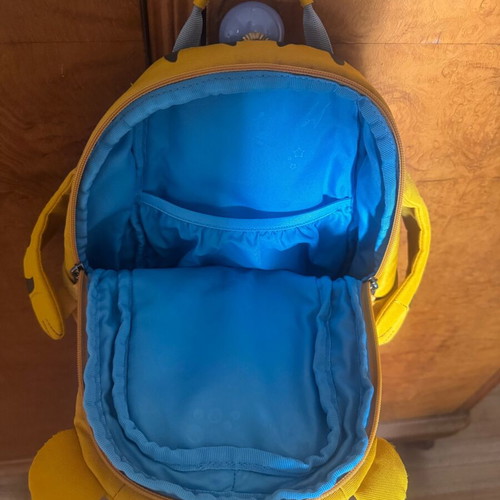 Affenzahn backpack lion used with stain