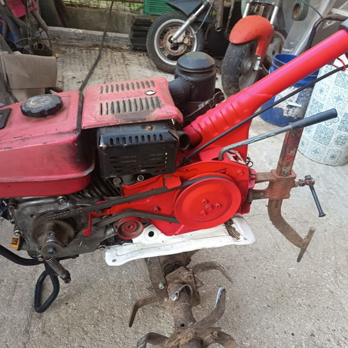 Honda F501 four-stroke tiller refurbished with Honda GX140 engine