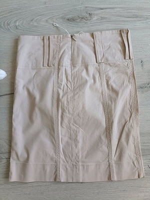 Mini skirt like new, beige, size XS