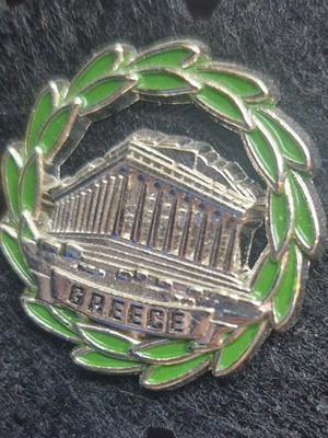 Athens pin badge