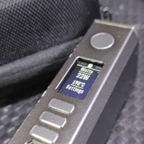 Essent DNA75c Box Mod by ZQ Vapor used, gunmetal