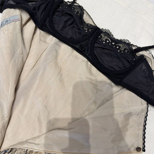 Marc Cain snakeskin knee-length dress like new, beige and brown
