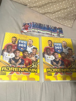 FIFA 365 Panini XL 2026 cards new with two albums and 700-800 cards