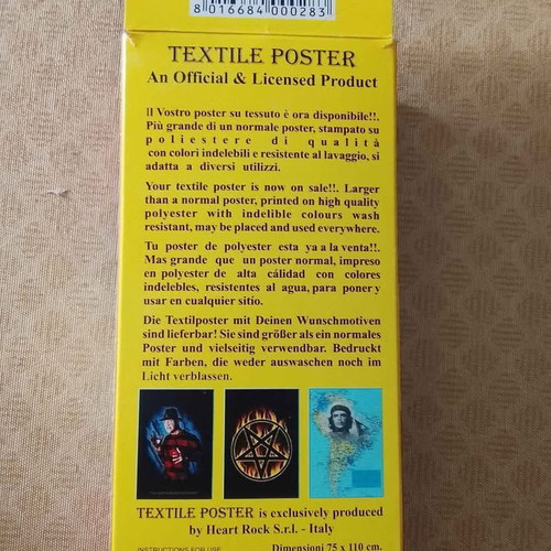 Slayer textile flag new in box