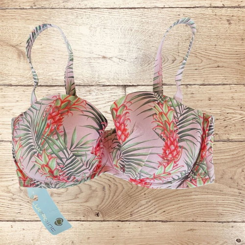 Blue Point pink strapless bikini bra like new 75D