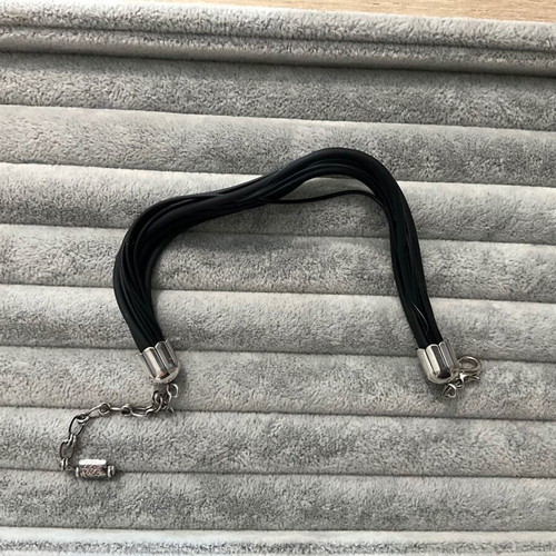 Etalon Jenavi bracelet new, black with silver clasp