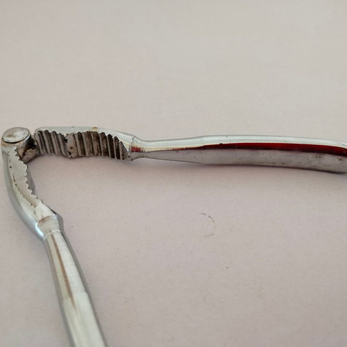 Metal Nutcracker used with signs of wear