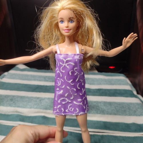 Barbie doll used, good condition